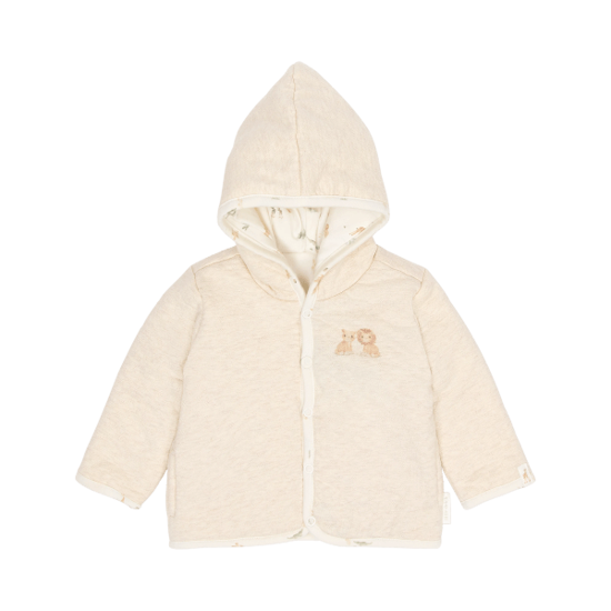 Bild von Newborn NOOS Safari Freunde Wendejäckchen Vanilla melee 68