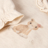 Bild von Newborn NOOS Safari Freunde Wickelbody lange Ärmel Vanilla melee 50