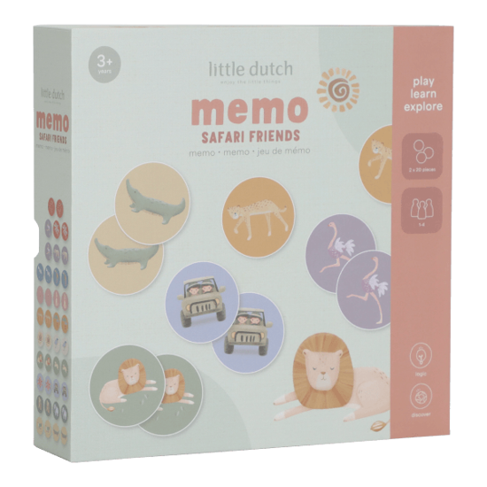 Bild von Memo-Spiel FSC - Safari Friends