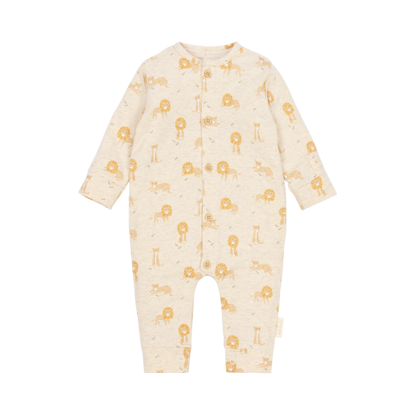 Bild von Einteiliger Pyjama Safari Löwe Vanilla meliert 62/68